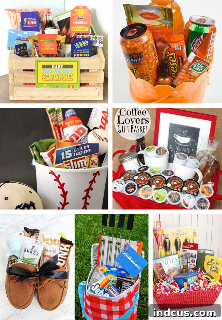 Creative Father's Day gift basket ideas