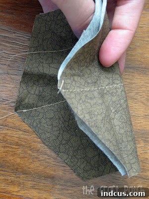 Heirloom Hexagon Rag Quilt Thanksgiving Runner 5 rag quilt pre-sewing squares