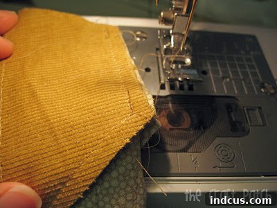 Heirloom Hexagon Rag Quilt Thanksgiving Runner 8 sewing hexagon quilts