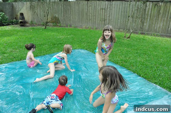 water blob summer activity for kids