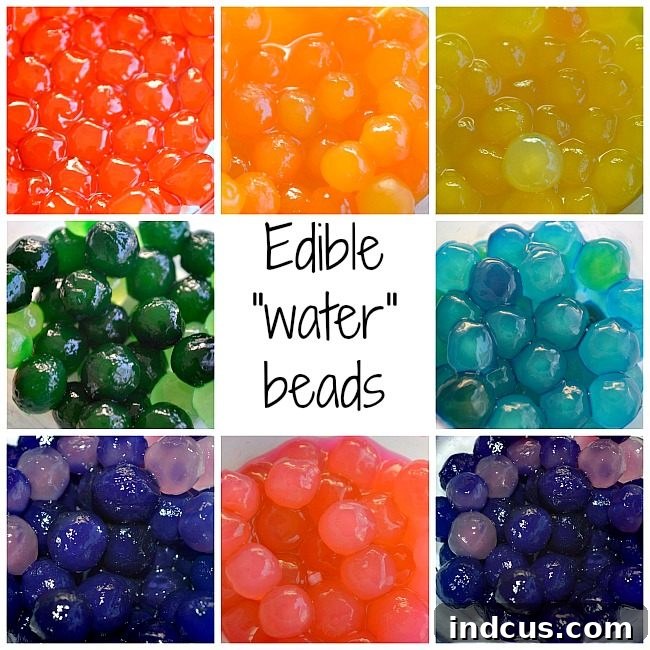 make edible water beads