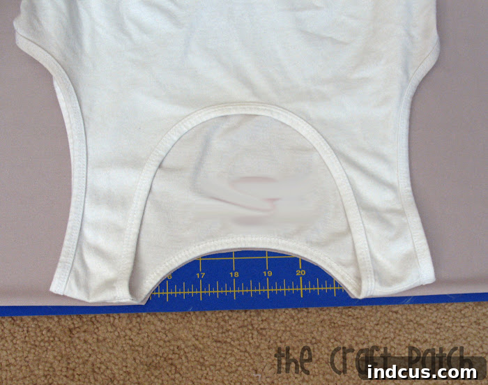 use a favorite shirt to cut a neck hole