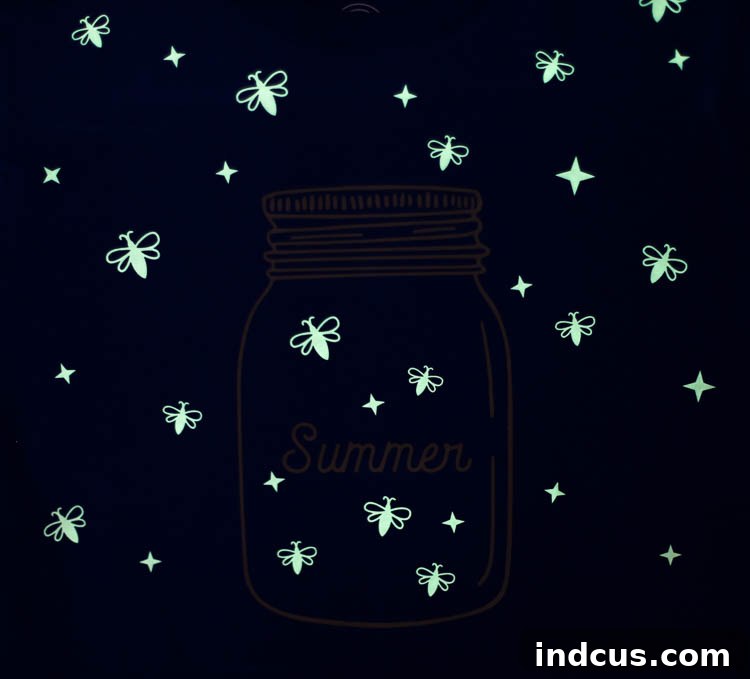 Glow in the dark HTV shirt idea for kids