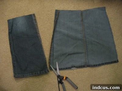 Redefining High Waters 3 Denim cut-offs, ready for a new project