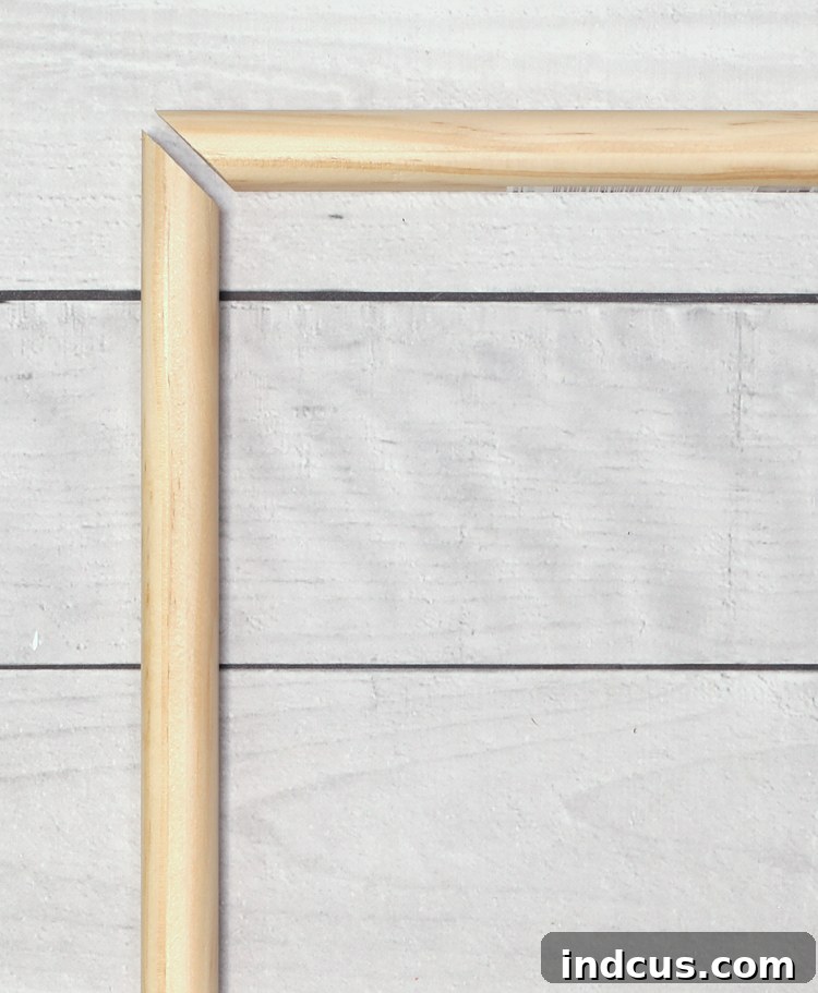 Adding decorative interior trim to the headboard's center opening