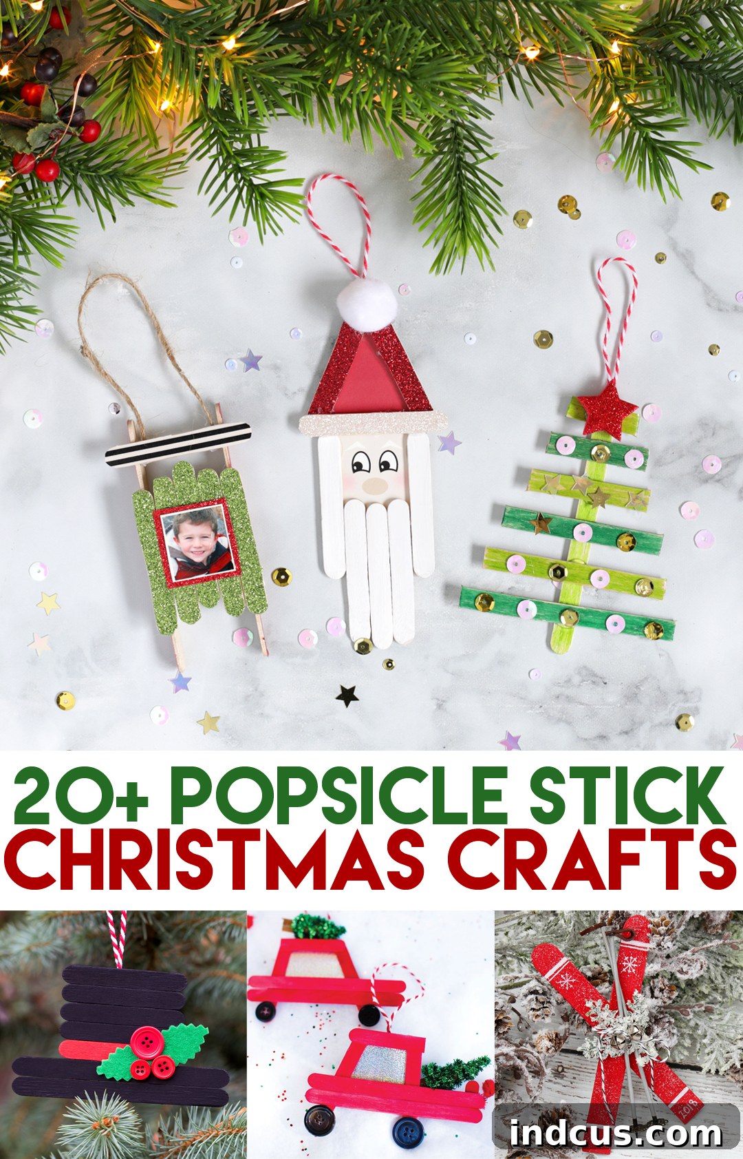 craft stick christmas craft ideas