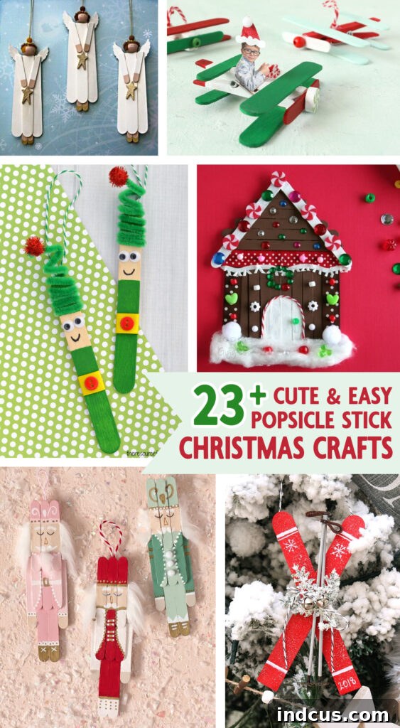 popsicle stick christmas crafts