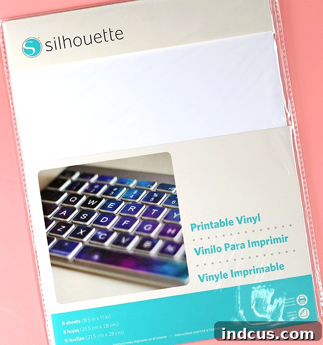 silhouette printable vinyl
