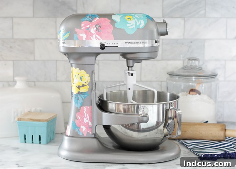 how to make custom kitchenaid decals