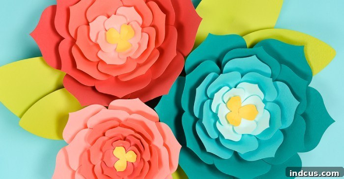 pointy petal flower template