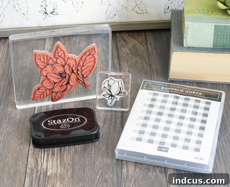 Stamp Your Own Farmhouse Sign 3 farmhouse style rubber stamps