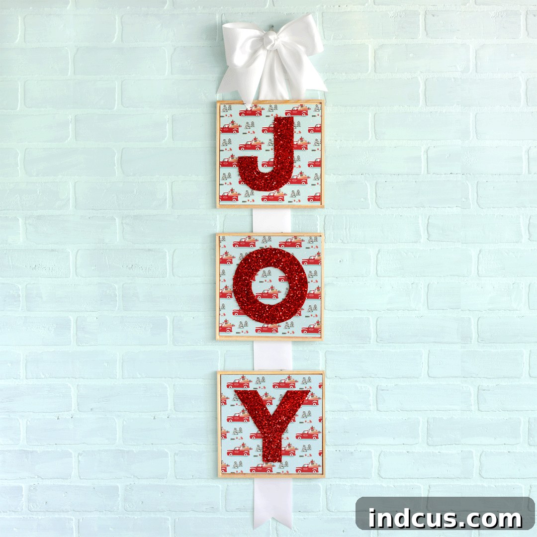 Customizable Holiday Plaque 2 diy interchangeable holiday sign