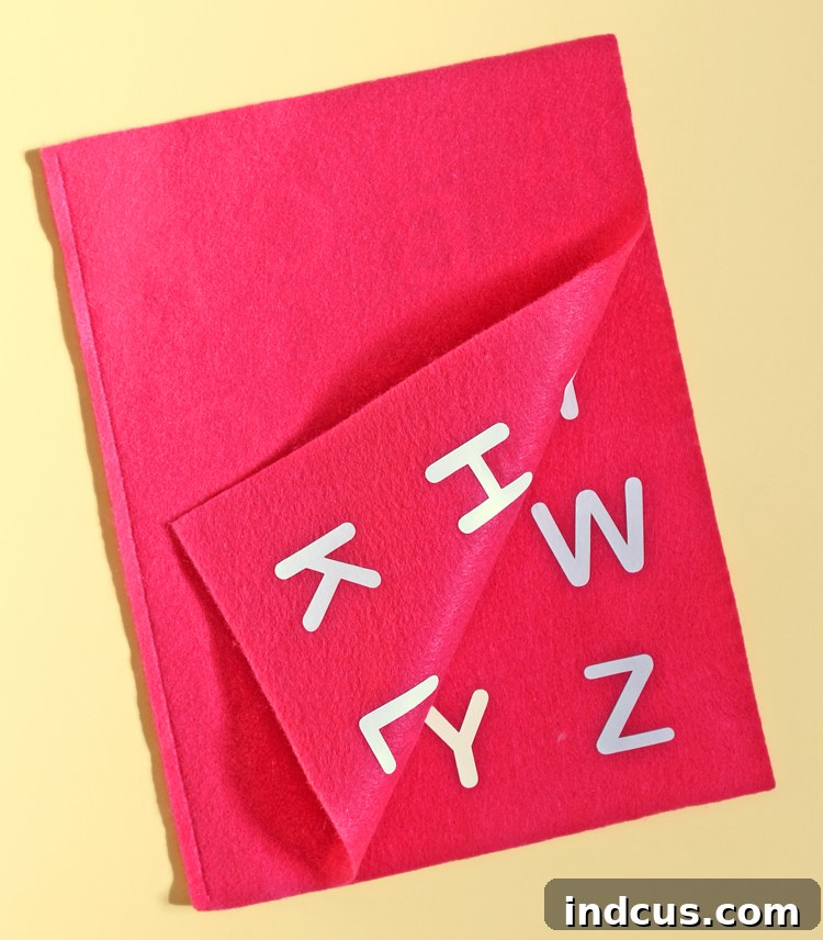 Step-by-step DIY guide for creating an alphabet matching game for kids