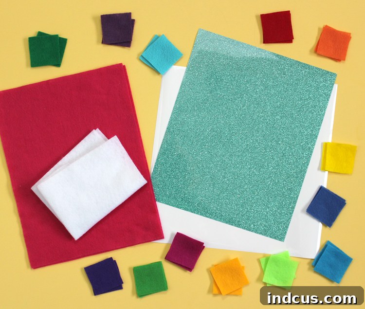 Close-up of a DIY felt alphabet activity book, perfect for hands-on learning
