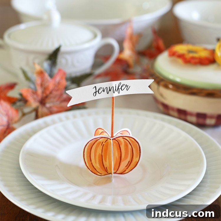 thanksgiving place cards