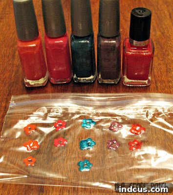 Peel off nail polish designs hack