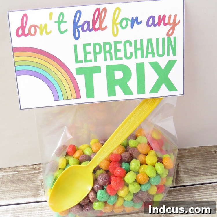 Leprechaun Trix Bag Topper