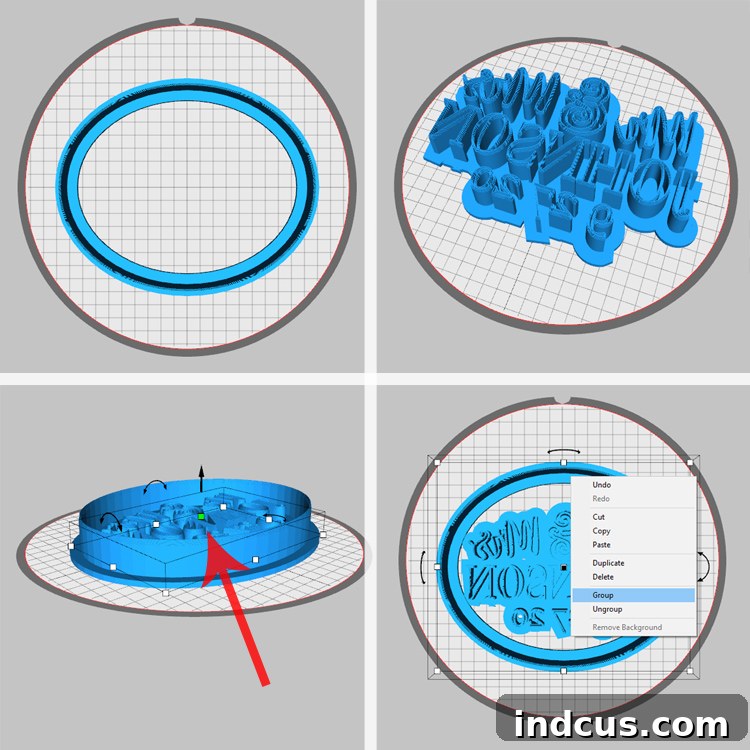 Custom 3D Cookie Design Press 5 How to Make a 3D Printed Cookie Cutter Stamp
