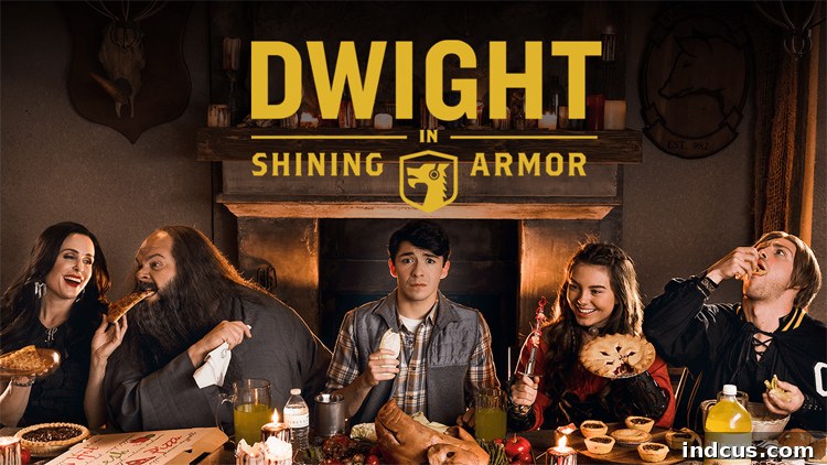 Dwight in Shining Armor series on BYUtv, fantasy comedy