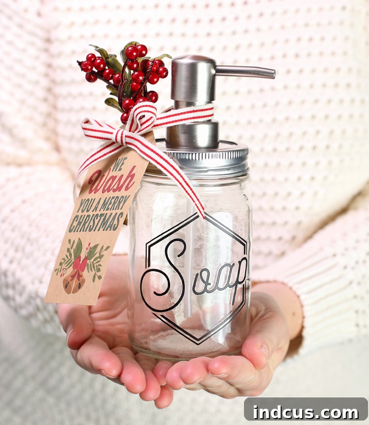 christmas soap gift idea 