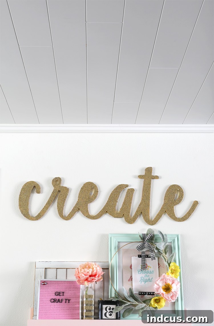 diy shiplap ceiling