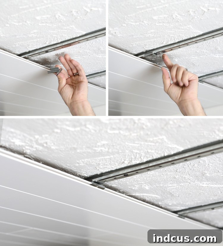 Easy Up Ceiling Tracks and Clips