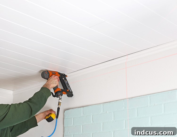 nail up crown molding