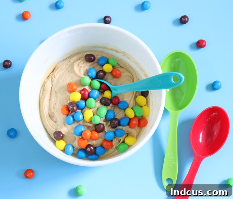 M&M cookies