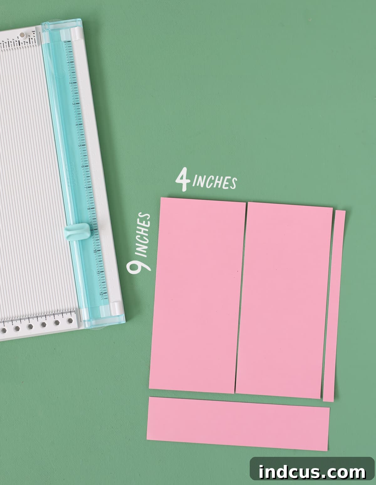 size to cut paper for accordion fold paper christmas trees