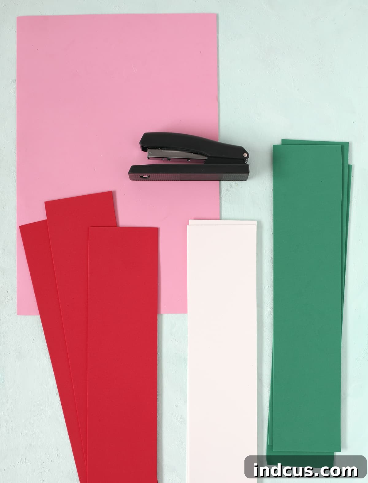 craft foam paper chain materials