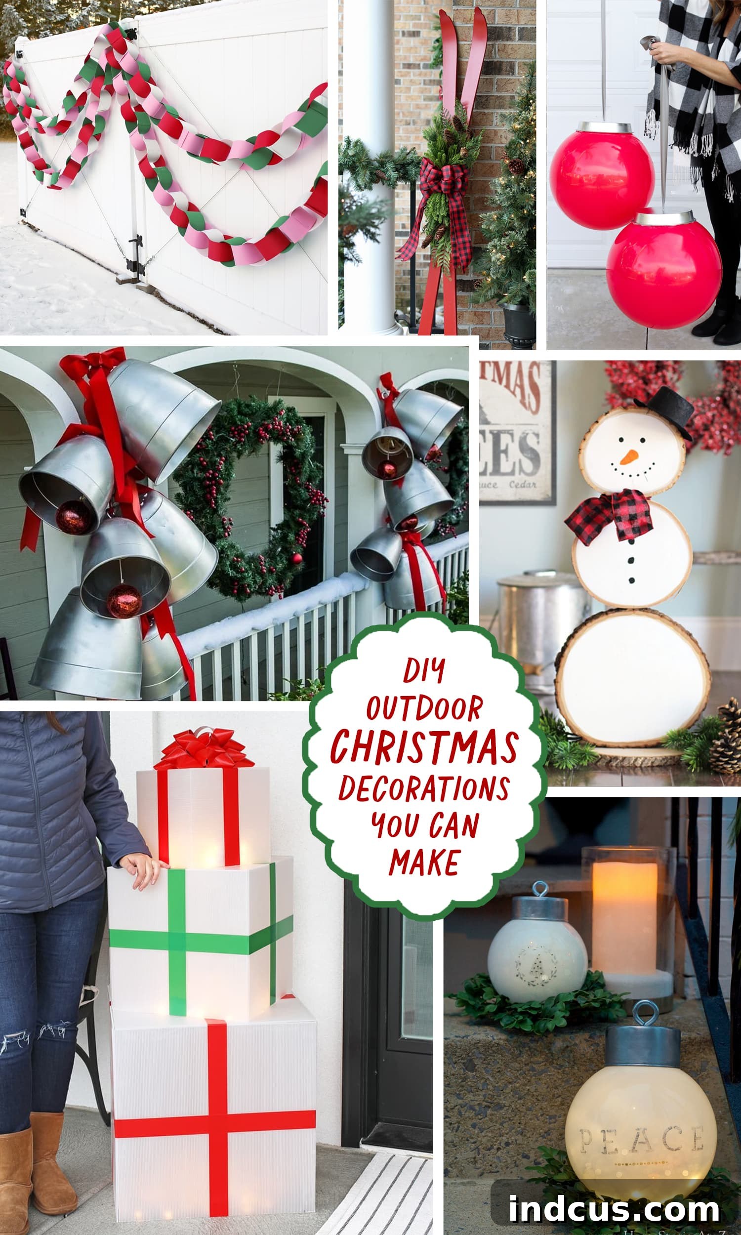 diy outdoor christmas decorations you can make